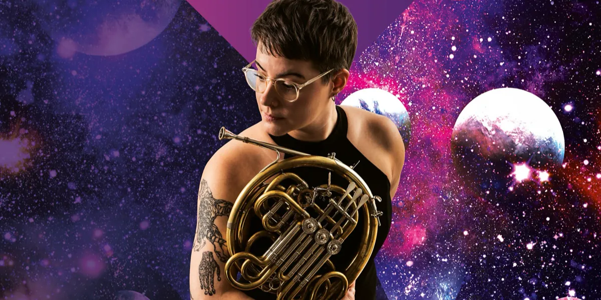 Concert artwork for Holst’s The Planets in Edinburgh