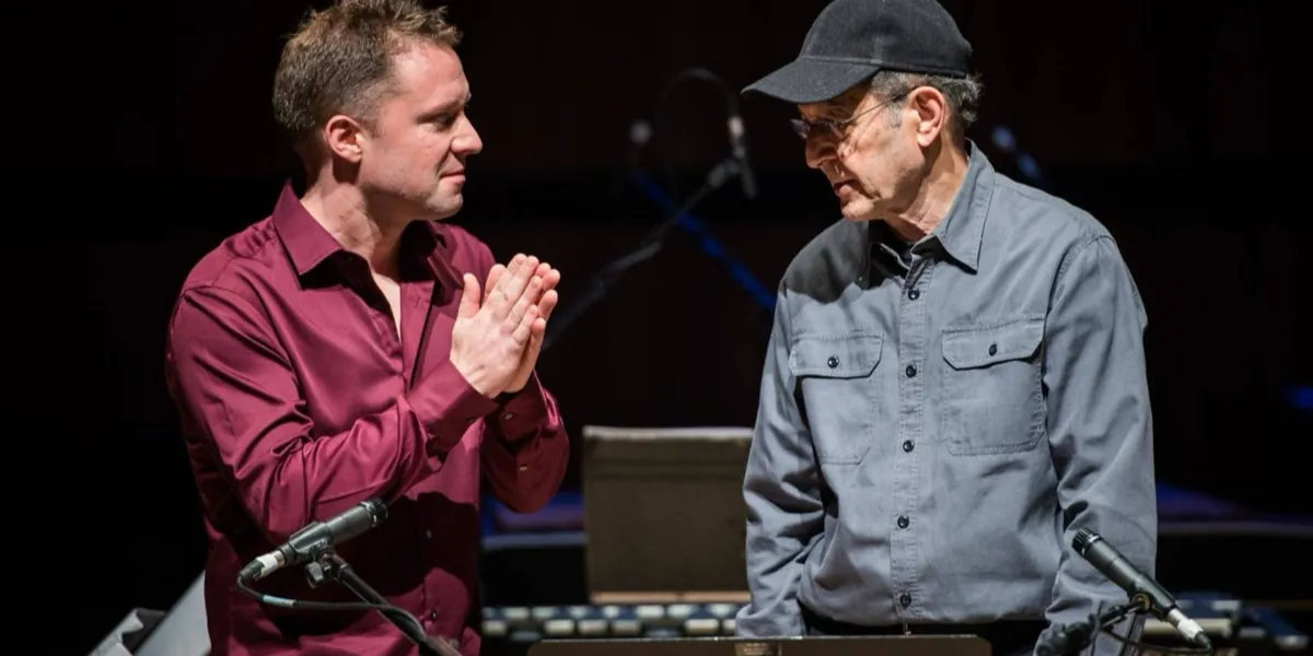 Concert artwork for Steve Reich at 90: The Four Sections