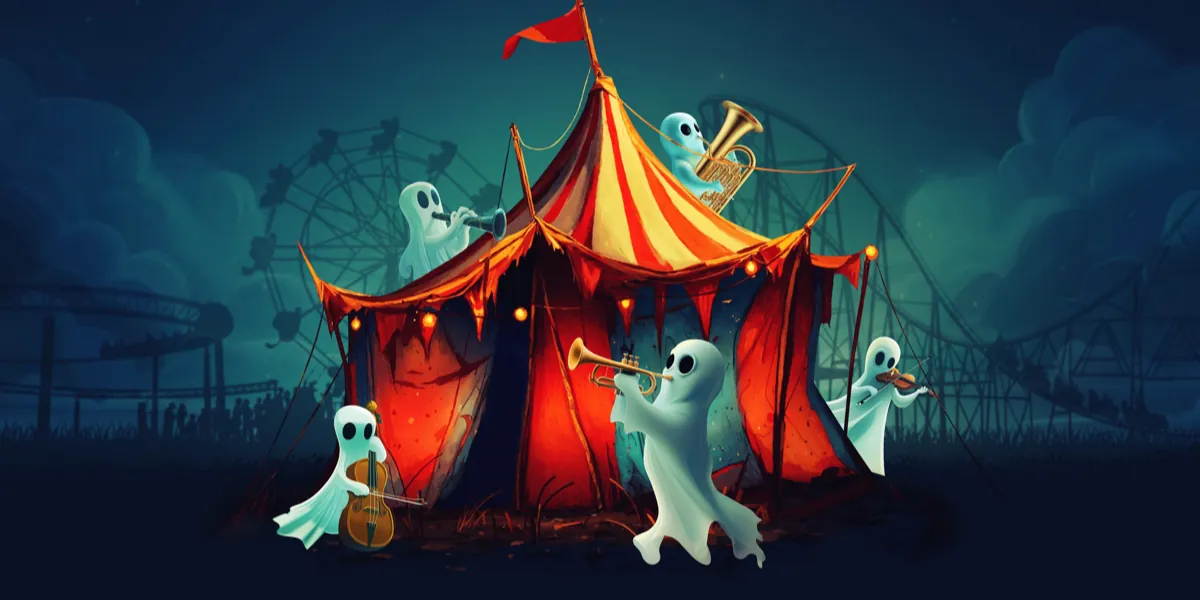 Concert artwork for Creepy Carnival